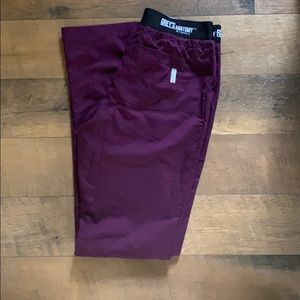 Eggplant Greys Anatomy Scrub Pants